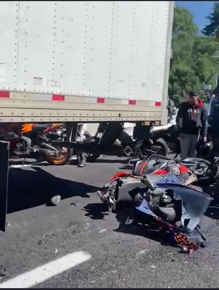 Mueren 7 motociclistas en la México-Cuernavaca