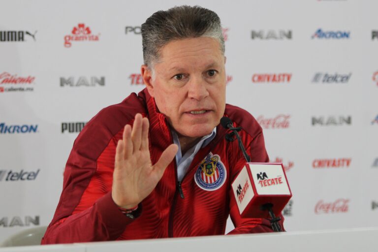 Ricardo Peláez admitió que Chivas pasa por un mal momento