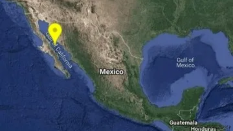 Sismo en Baja California Sur