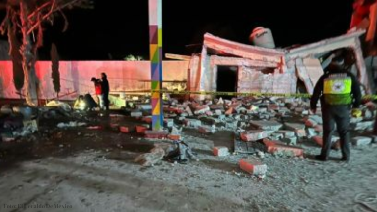 Explosión En Bodega De Pirotecnia En Guadalupe Sarabia, Puebla