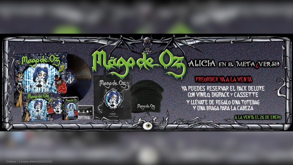 Mägo de Oz anuncia el segundo sencillo de 'Alicia en el Metalverso